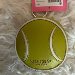 Kate Spade tennis ball coin purse